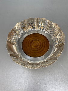 Antique victorian Silver Plated Wine/Champagne Coaster