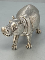 Load image into Gallery viewer, Sterling Silver Hippopotamus
