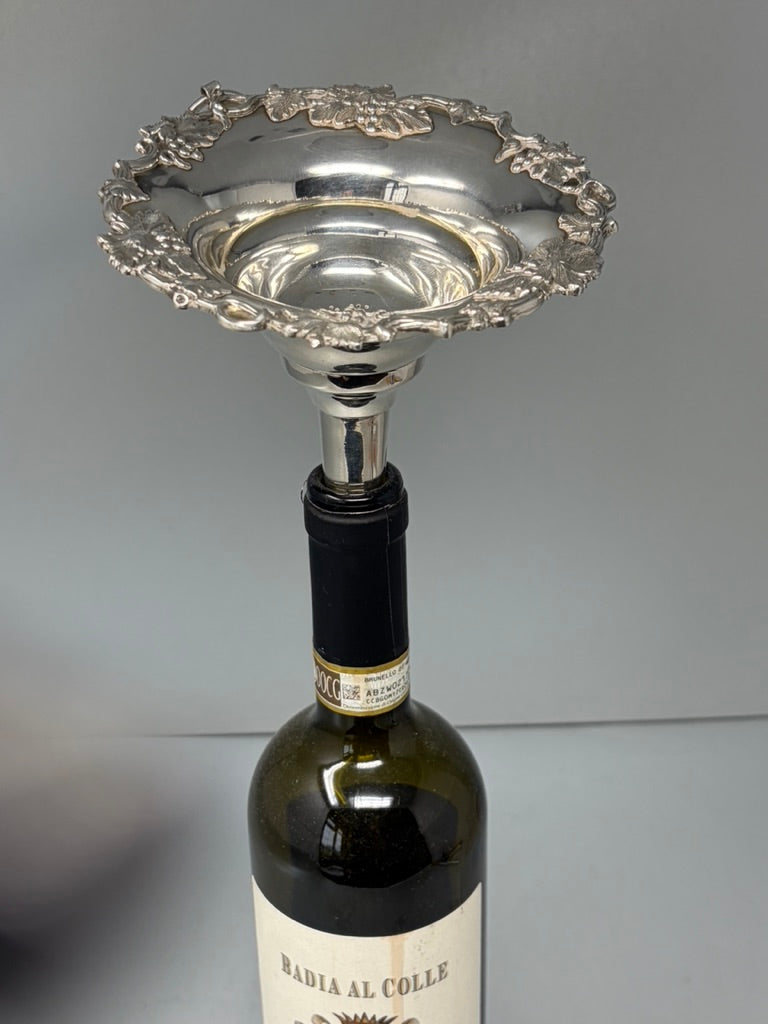 Silver Plated Wine Funnel