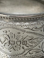 Load image into Gallery viewer, Antique Victorian Sterling Silver Napkin Ring
