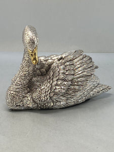 Sterling Silver Medium Swan