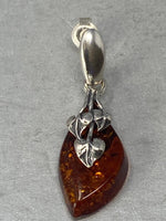 Load image into Gallery viewer, Sterling Silver and Natural Baltic Amber Earrings
