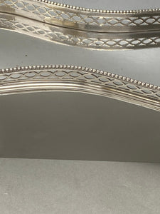 George III Antique Sterling Silver Snuffer &amp; Tray - excellent condition