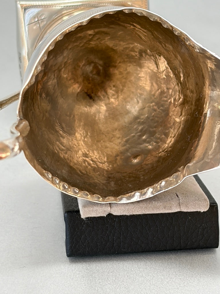 Antique Sterling Silver George III Helmet Style Cream Jug