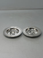 Load image into Gallery viewer, Pair of Sterling Silver Armada Dishes by Comyns
