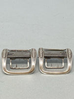 Load image into Gallery viewer, Pair of Victorian Sterling Silver Buckles
