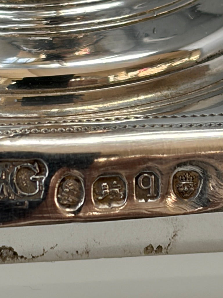 Antique Sterling Silver George III Helmet Style Cream Jug