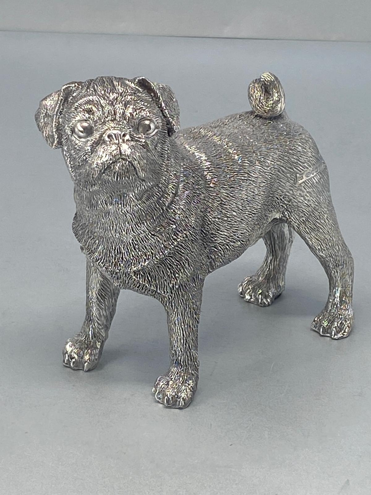 Sterling Silver PUG Model