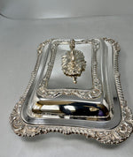 Load image into Gallery viewer, Antique Victorian Silver Plated Entree Dish
