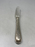 Load image into Gallery viewer, Antique Silver Plated Hand Engraved Fish Eaters (12 pairs)
