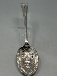 Antique Victorian Silver Plated Berry/Fruit Spoon