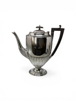 Load image into Gallery viewer, Antique Silver Plated Queen Anne Style Coffee Pot - circa 1900
