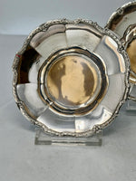 Load image into Gallery viewer, Pair of antique sterling silver sweet/trinket dishes made by Aide Brothers
