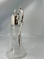 Load image into Gallery viewer, Antique Victorian Silver plated Claret Jug circa 1865
