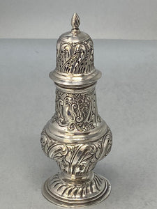Very pretty Antique Sterling Sugar Chester - Hallmarked Chester 1901