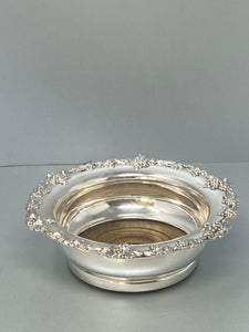 Antique Victorian Silver Plated Coaster