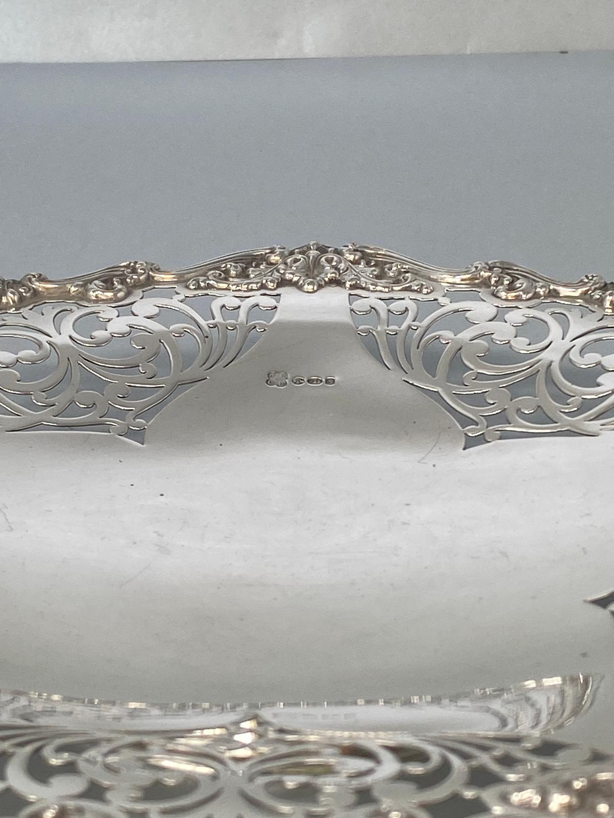 Silver Pierced Dish