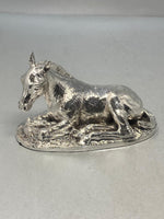 Load image into Gallery viewer, Sterling Silver Hose - Foal Laying Down Model

