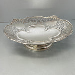 Load image into Gallery viewer, Sterling Silver Pierced Fruit/Cake Dish

