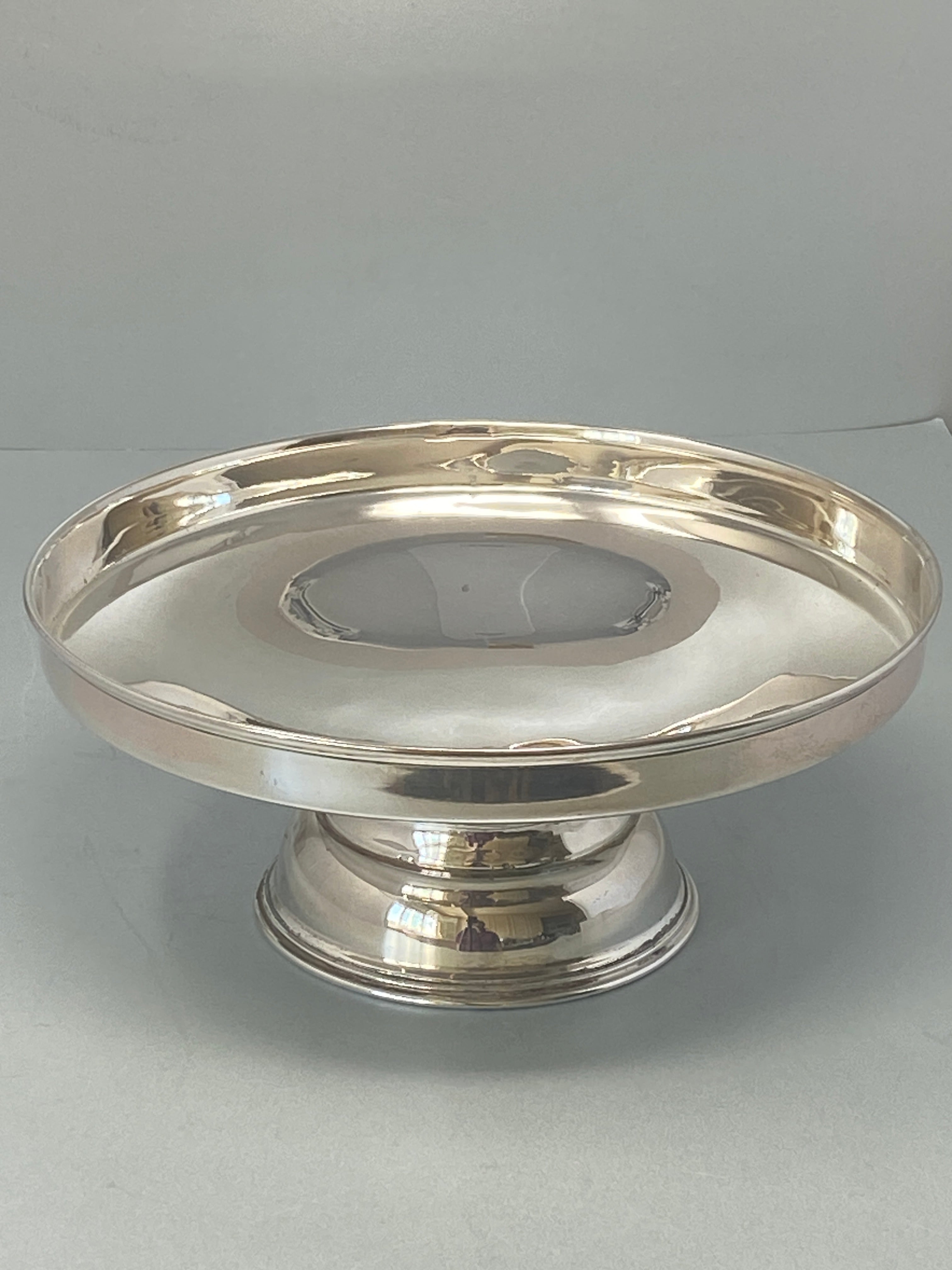 Antique Silver Plated Comport