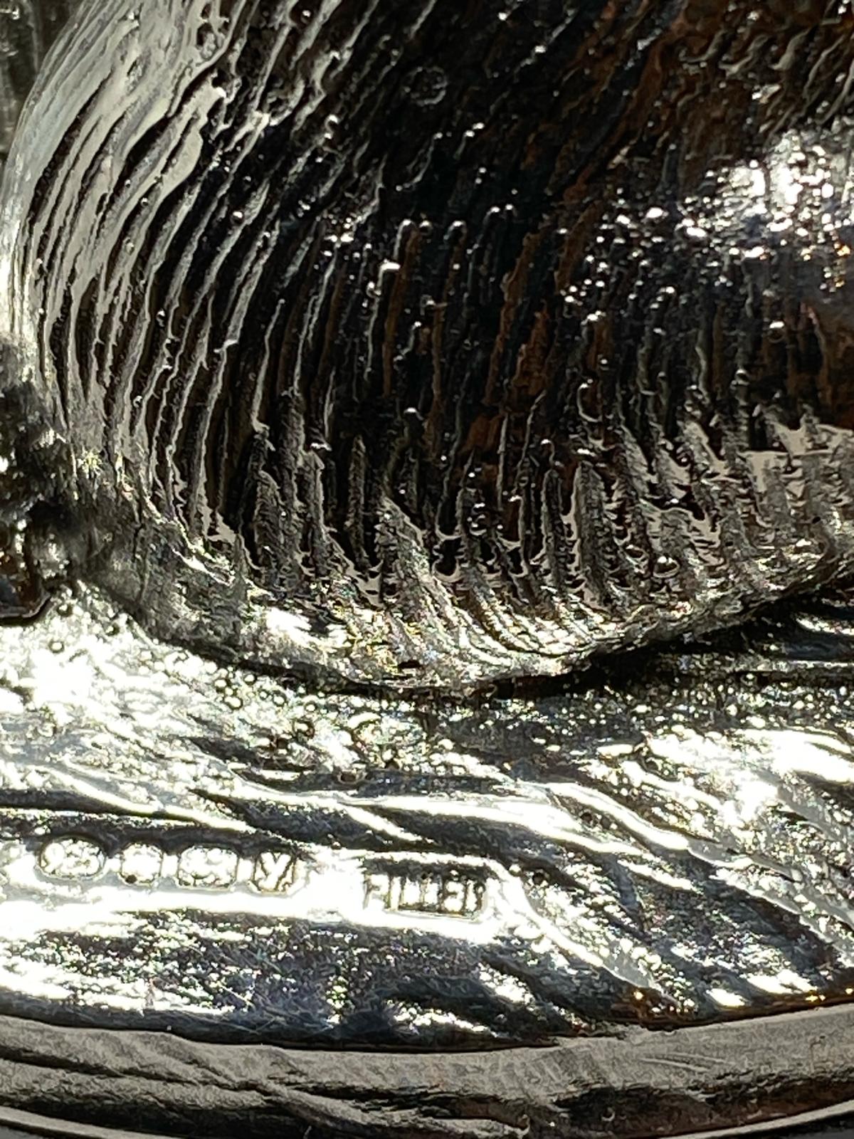 Sterling Silver Hare - fully hallarked