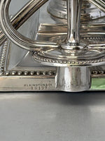 Load image into Gallery viewer, Antique Sterling Silver 3 Lite Candelabra by Elkington
