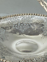 Load image into Gallery viewer, Antique Silver Plated Cake Basket
