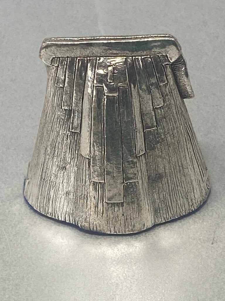 Set of Four Silver Handbag miniatures/models