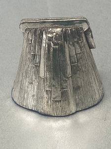 Set of Four Silver Handbag miniatures/models