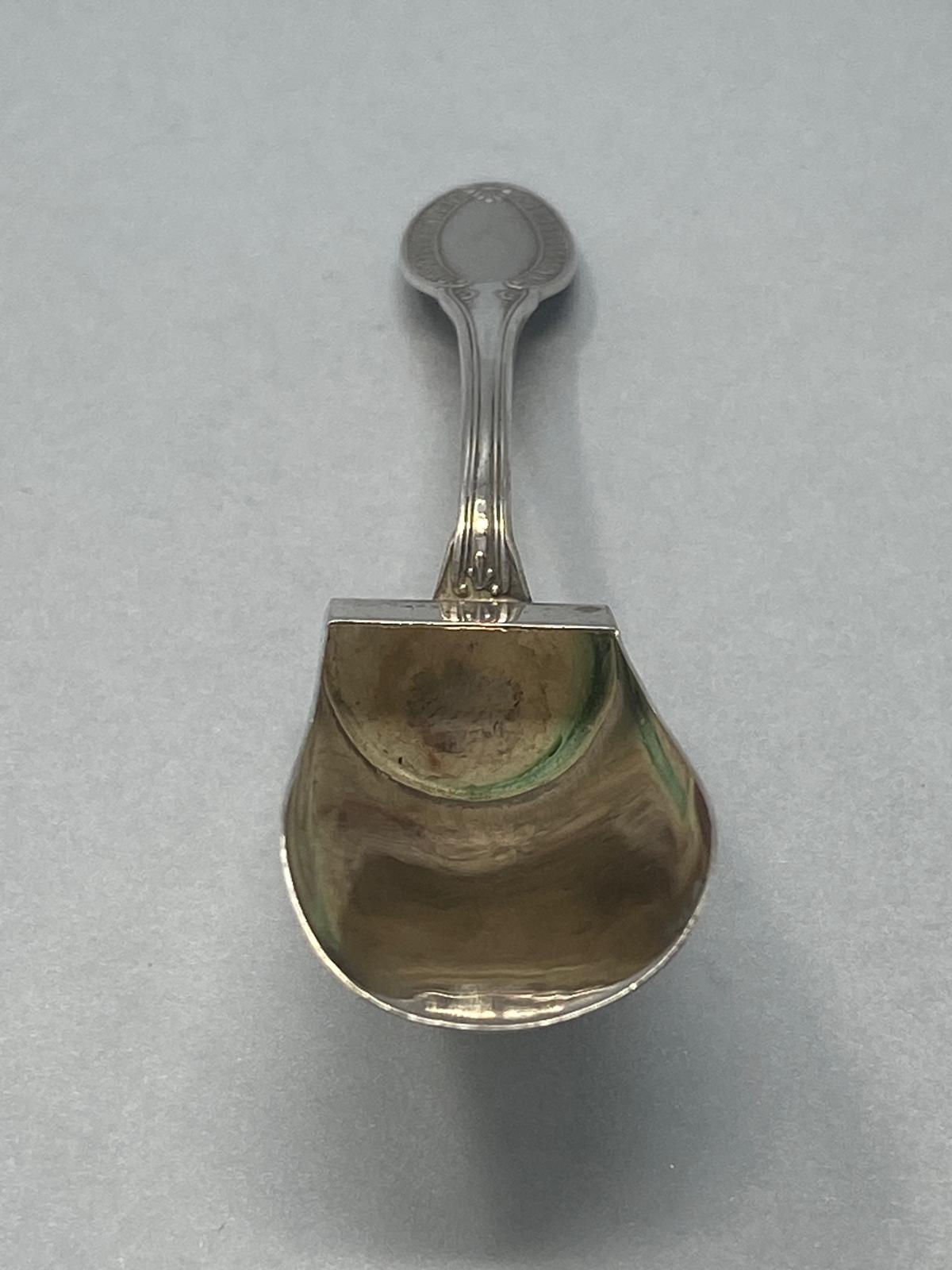 Antique Continental Silver Sugar Scoop