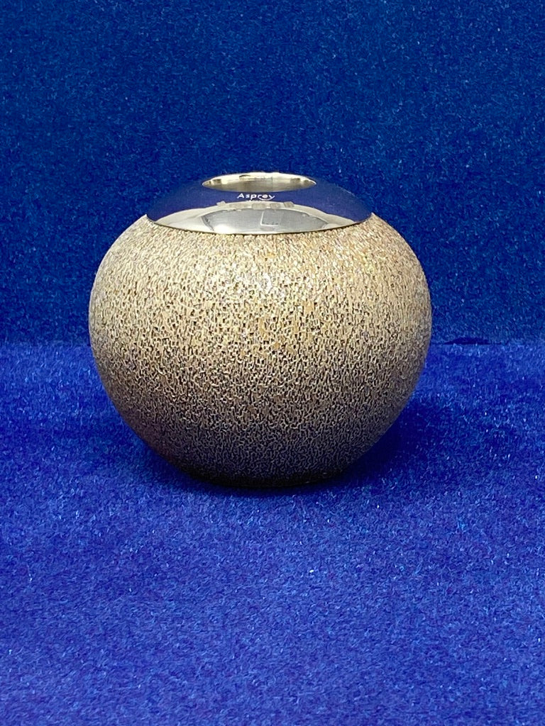 Asprey & Co Silver Mounted Art Deco Style Match Striker