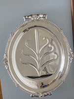Load image into Gallery viewer, Antique Silver Plated Venison Dish/Well &amp; Tree
