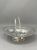 Load image into Gallery viewer, Victorian Silver Plated Swing Handled Cake/Sweet Basket
