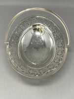 Load image into Gallery viewer, Victorian Silver Plated Swing Handled Cake/Sweet Basket
