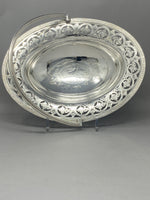 Load image into Gallery viewer, Victorian Silver Plated Swing Handled Cake/Sweet Basket
