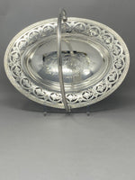 Load image into Gallery viewer, Victorian Silver Plated Swing Handled Cake/Sweet Basket
