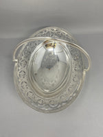 Load image into Gallery viewer, Victorian Silver Plated Swing Handled Cake/Sweet Basket
