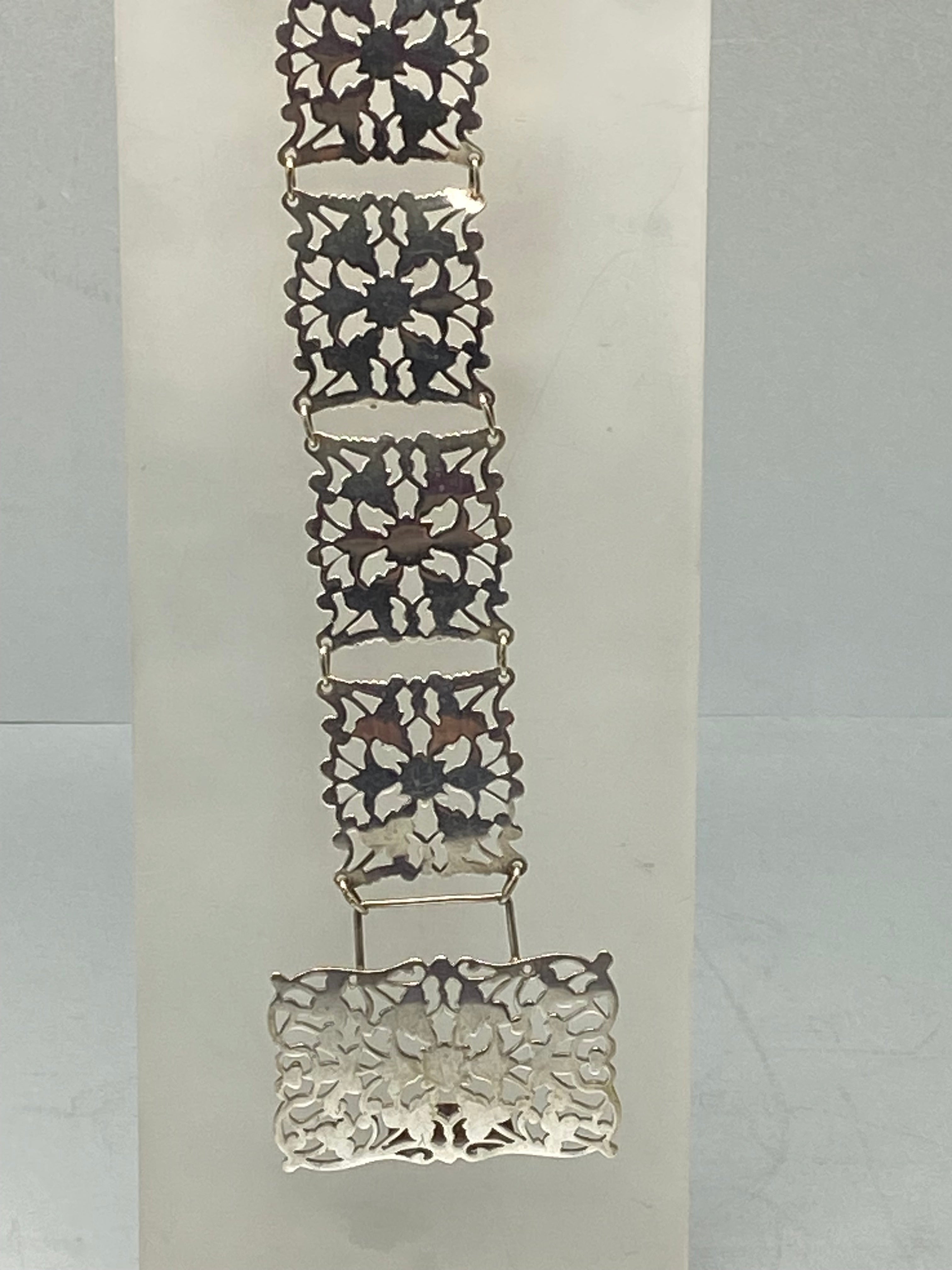 Silver Plated Belt