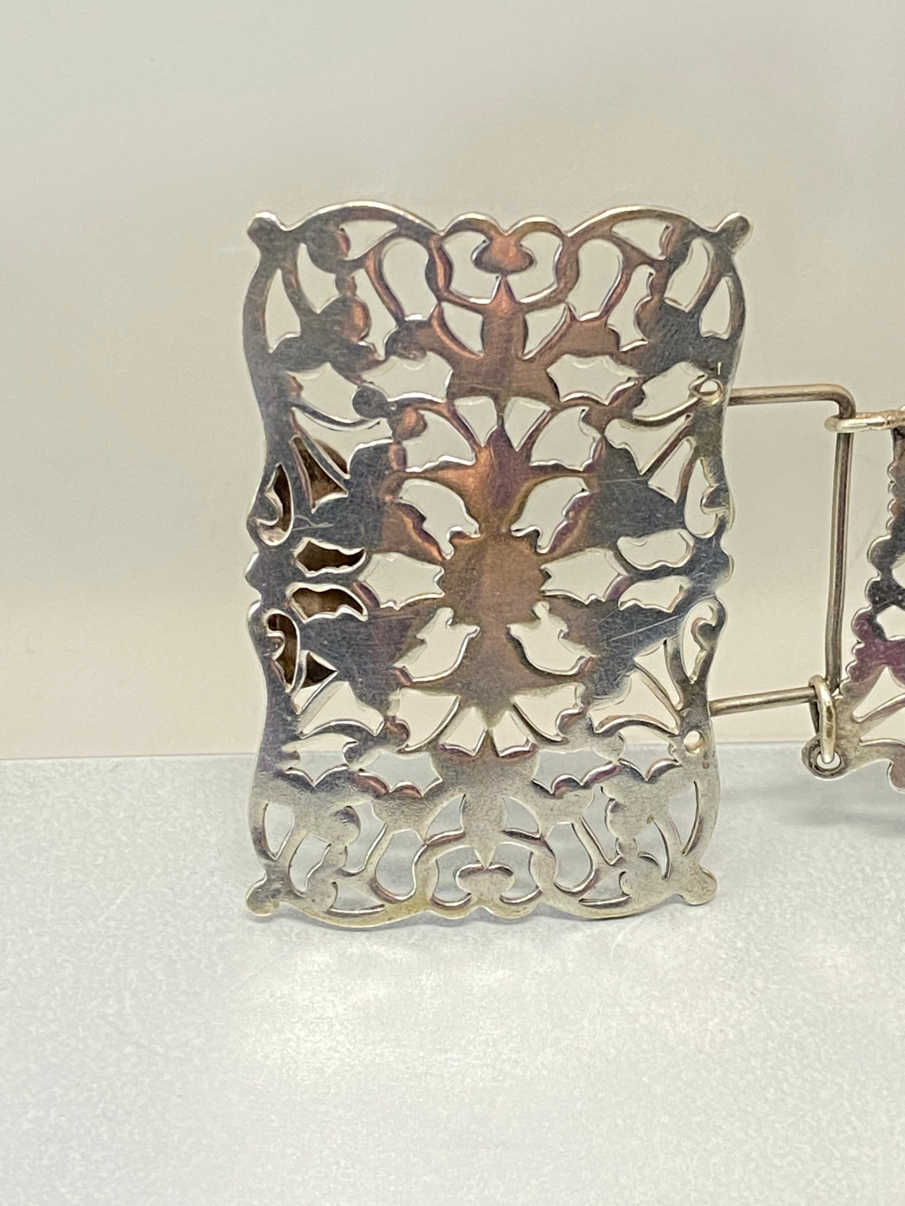 Silver Plated Belt