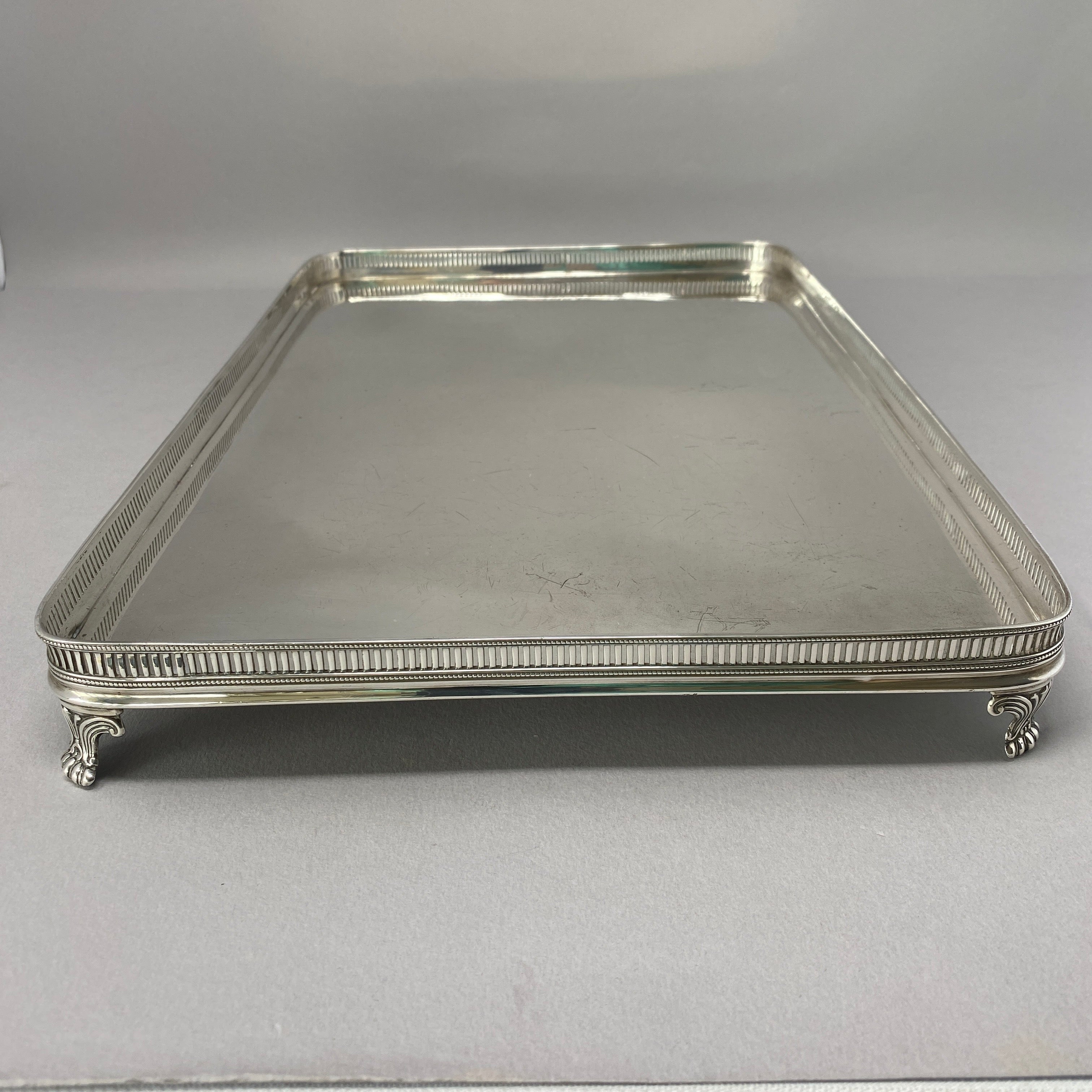 Silver Gallery Tray