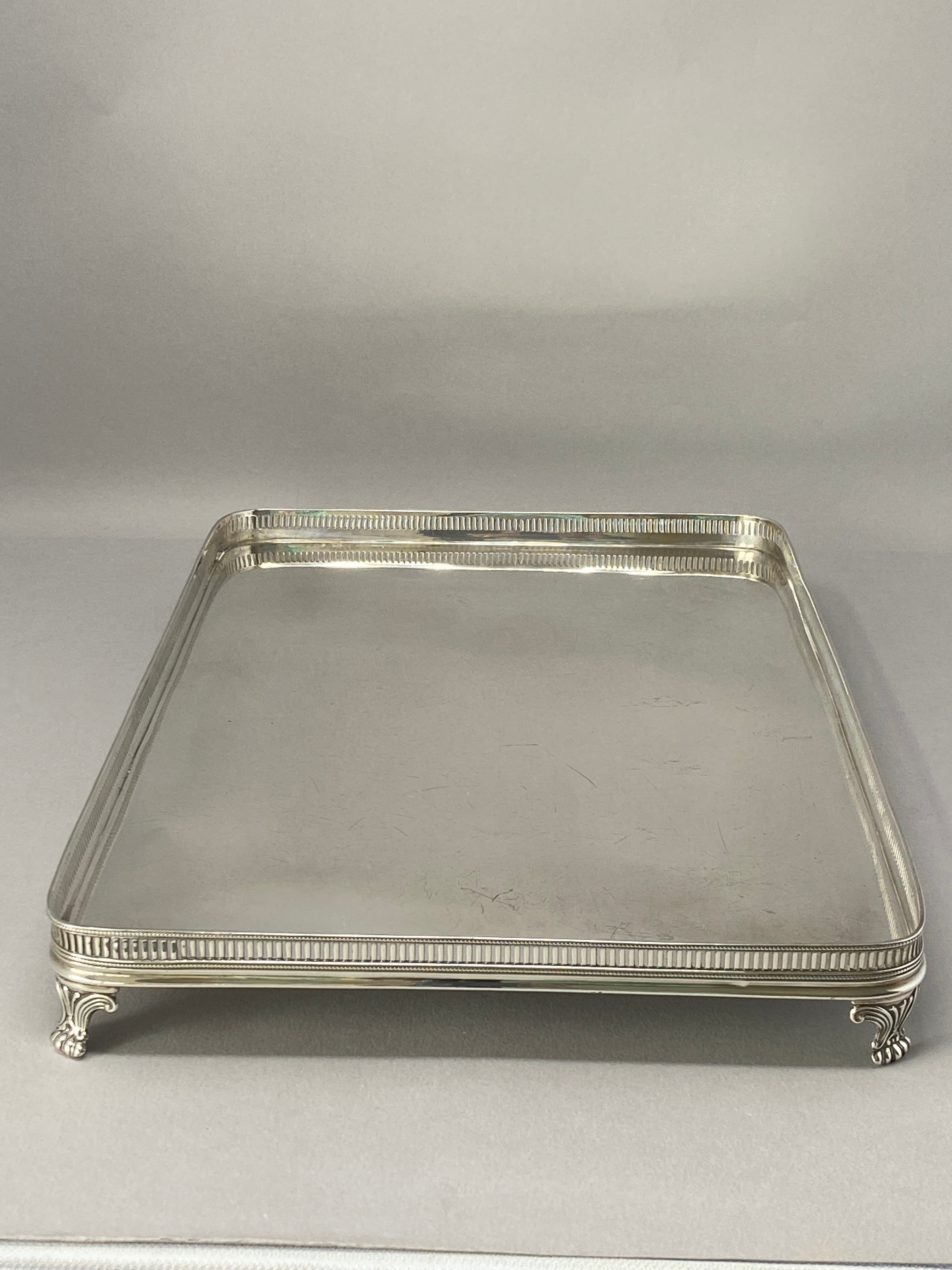 Silver Gallery Tray