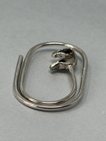 Load image into Gallery viewer, Vintage Sterling Silver Horses Head Money Clip
