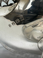 Load image into Gallery viewer, Antique Sterling Silver Oval Pierced Dish on Pedestal
