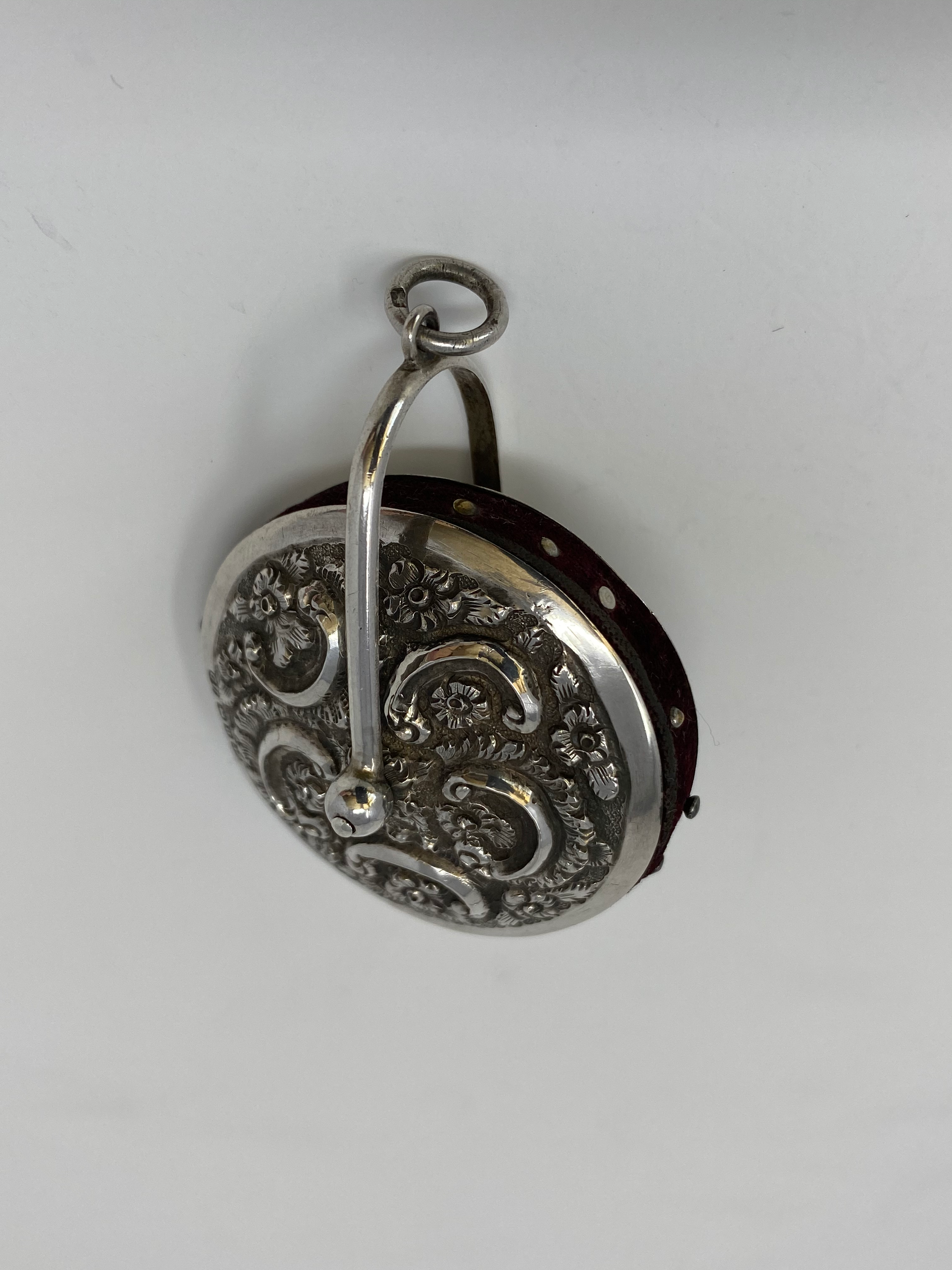 Victorian Silver Pin Cushion