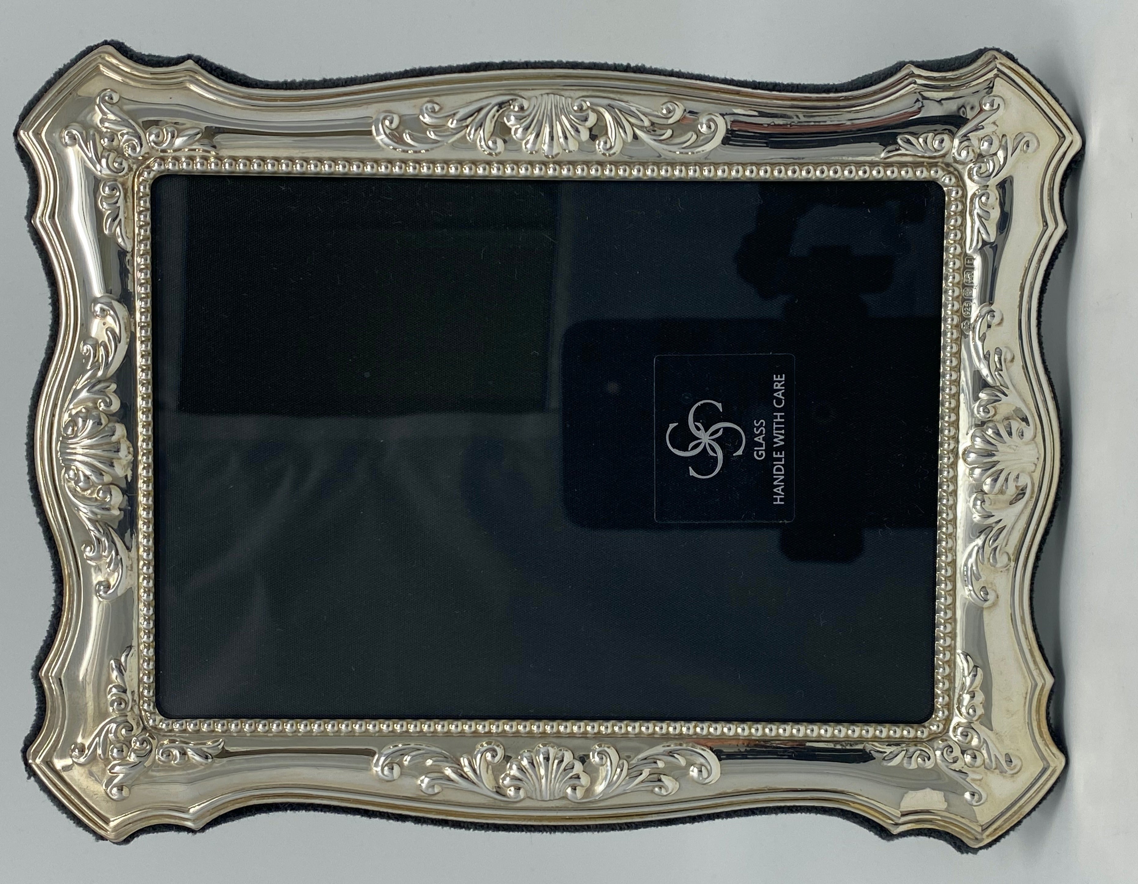 Sterling Silver Photo Frame  BA66
