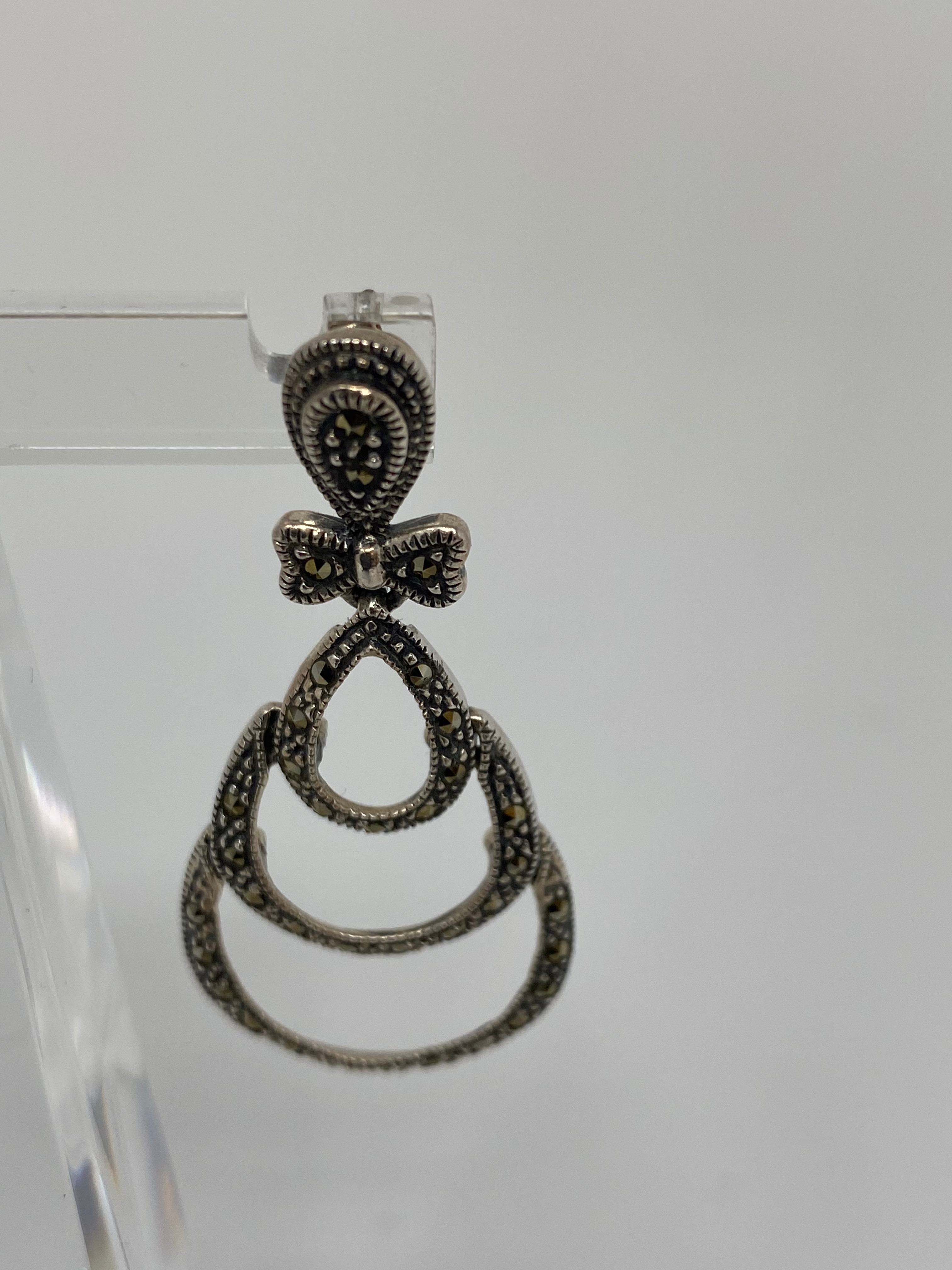 Silver and Marcasite Earrings