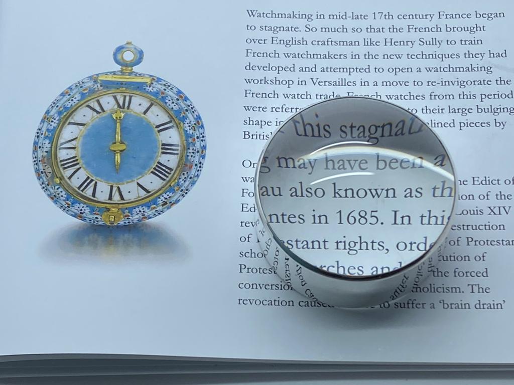 Sterling Silver Magnifying Glass - Medium sized