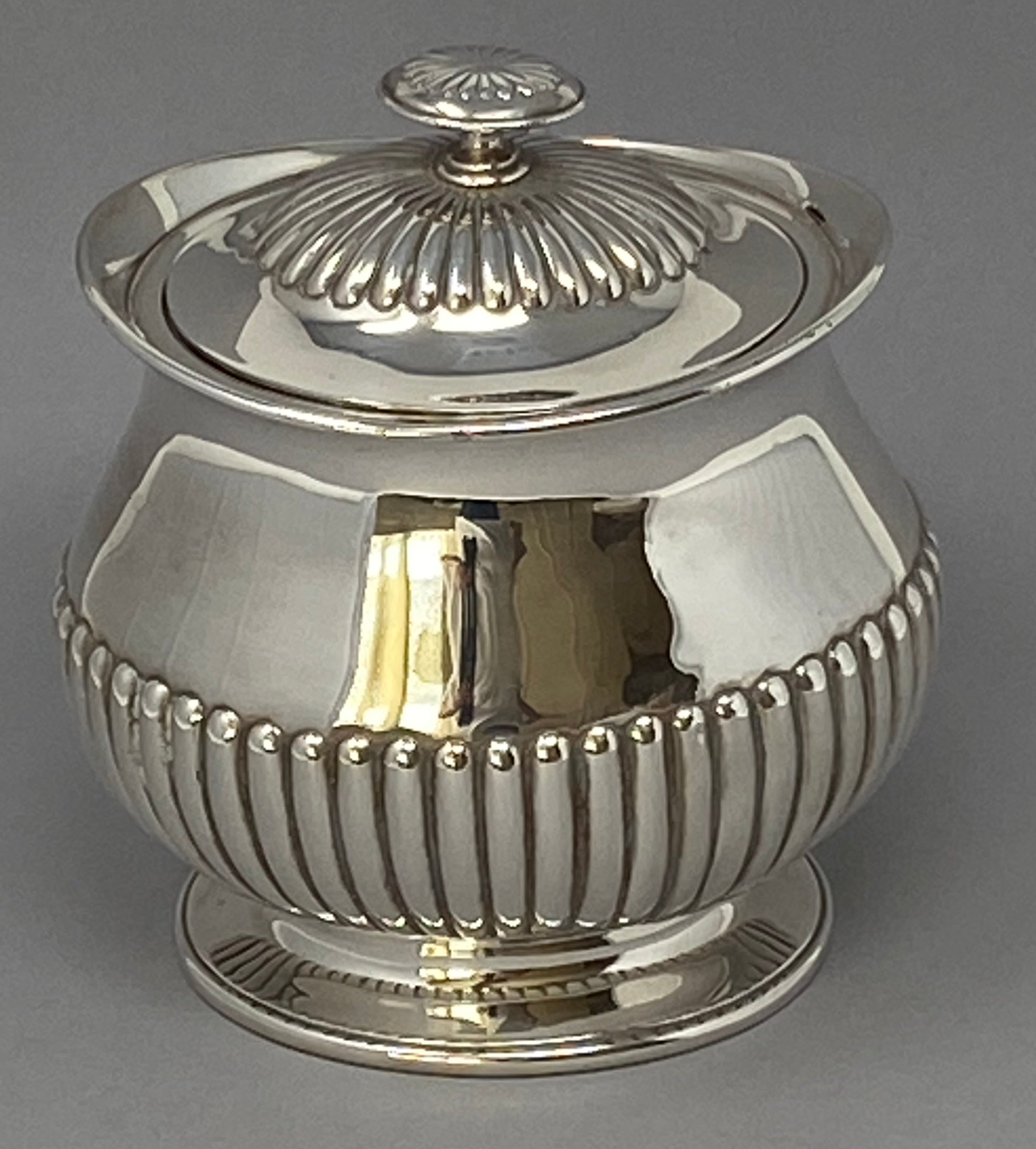 Silver Plated Caddy/Biscuit Box