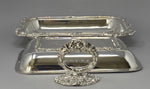 Load image into Gallery viewer, Antique Silver Plated Entree Dish
