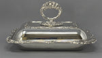 Load image into Gallery viewer, Antique Silver Plated Entree Dish
